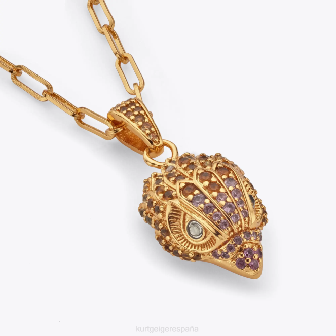 Kurt Geiger mujer collar con águila pavimentada de Londres 2LPR548 | accesorios oro